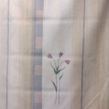 dekoračka béžová s bordovými tulipány 140cm