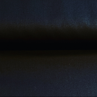 bavlněný tm. modrý satén elastický